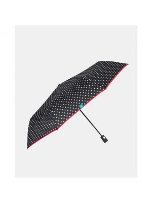 Paraguas con lunares Perletti negro