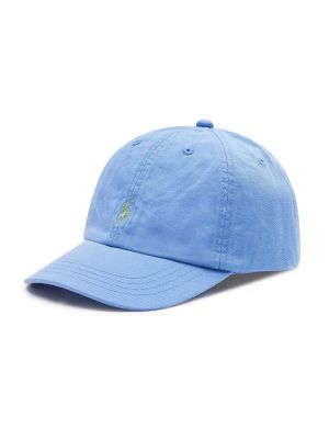 Kepurė su snapeliu Polo Ralph Lauren mėlyna