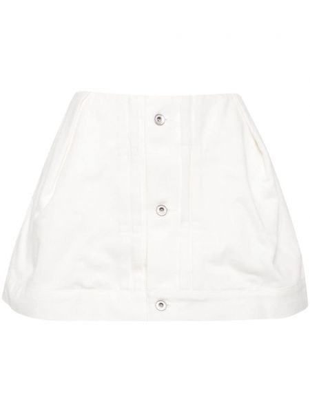 Kratke hlače bootcut Sacai bijela