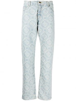 Trykt skinny jeans Casablanca blå