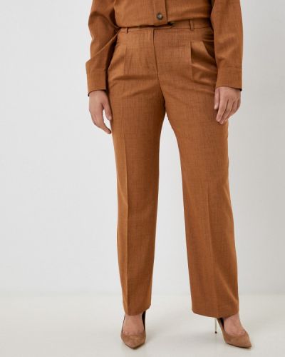 Классические брюки Pompa, коричневые