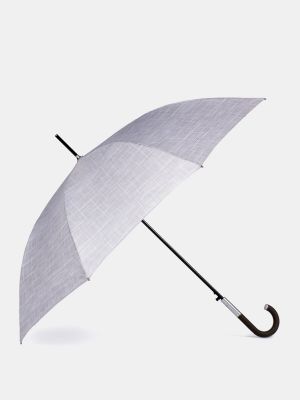 Paraguas con estampado Vogue marrón