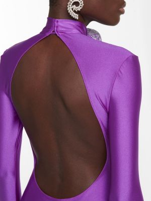 Mini robe à imprimé Giuseppe Di Morabito violet