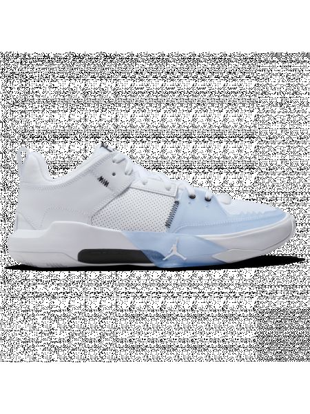Chaussures de ville en tricot Jordan blanc