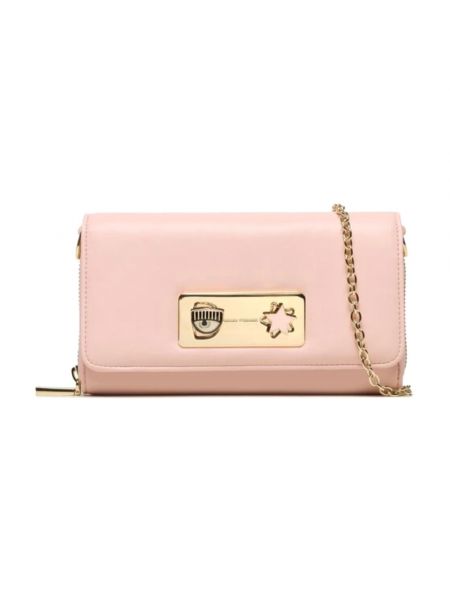 Bolso clutch elegante Chiara Ferragni Collection rosa