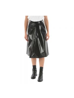 Spódnica skórzana Moncler