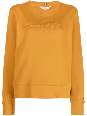 Sweatshirt mit print Tommy Hilfiger gelb