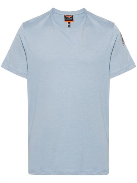 T-shirt en coton Parajumpers bleu