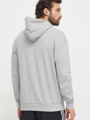 Melange kapucnis pulóver Adidas Terrex szürke