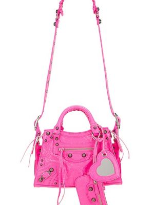 Crossbody táska Balenciaga - rózsaszín