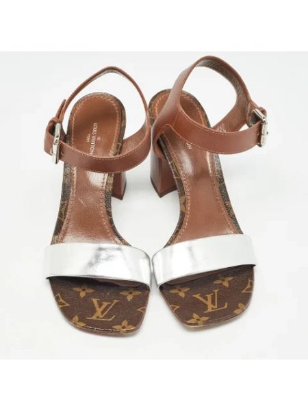 Sandalias de cuero retro Louis Vuitton Vintage