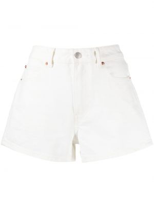 Shorts di jeans Alexander Wang bianco