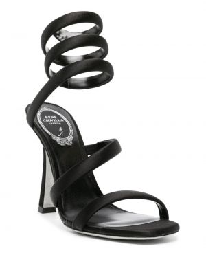 Kožené sandály René Caovilla černé