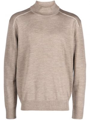Sweter wełniany Etudes beżowy