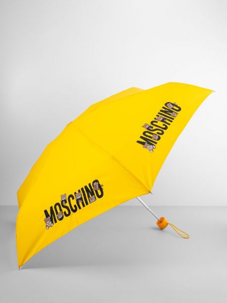 Żółty parasol Moschino