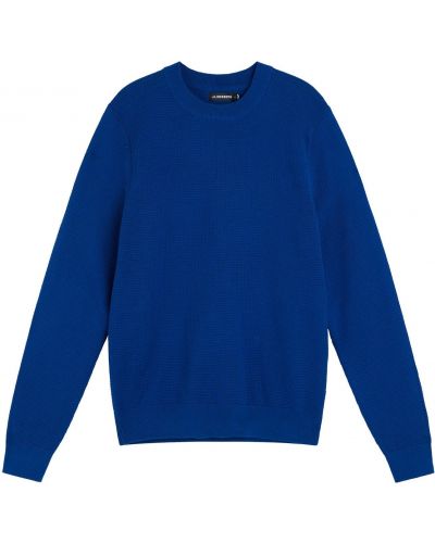 Пуловер J.lindeberg синьо