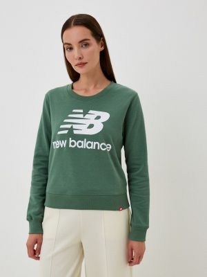 Свитшот New Balance зеленый