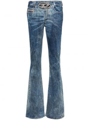 Bootcut jeans ausgestellt mit schnalle Diesel blau
