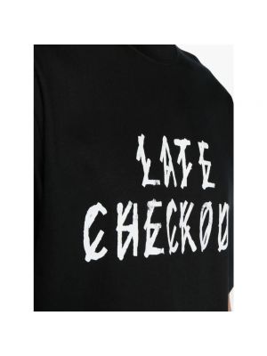 Camisa de algodón con estampado 44 Label Group negro