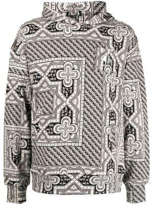 Bluza z kapturem bawełniana z nadrukiem Moose Knuckles