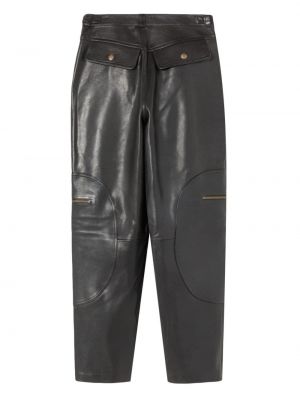 Pantalon en cuir Re/done noir
