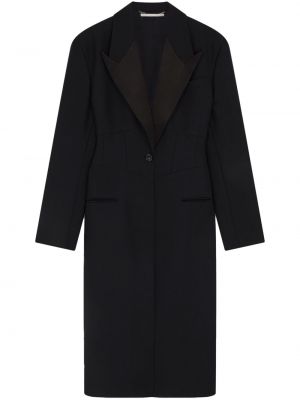 Vlněný kabát Stella Mccartney černý