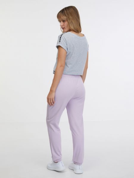 Sportovní kalhoty Sam 73 fialové