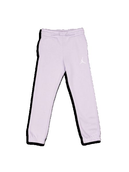 Pantalon en polaire en coton Jordan violet