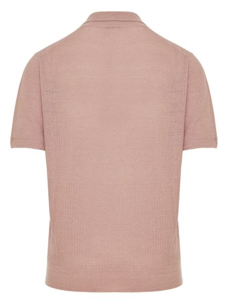 Poloshirt aus baumwoll Corneliani pink