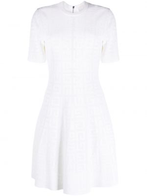Jacquard haljina Givenchy bijela