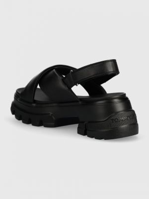 Chunky sandály na platformě Tommy Jeans černé