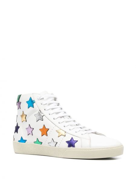 Zapatillas de estrellas Saint Laurent blanco