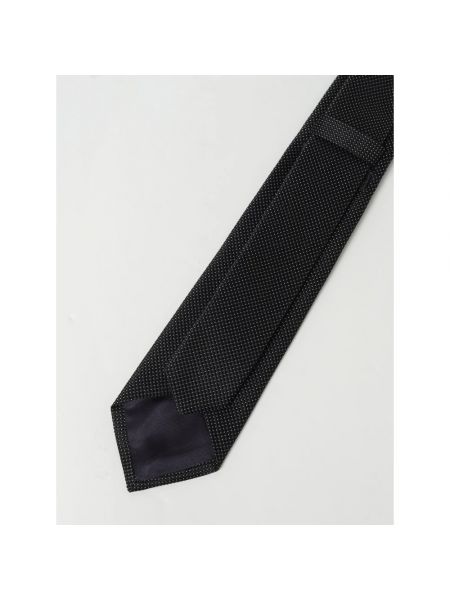 Jedwabny krawat Tagliatore czarny