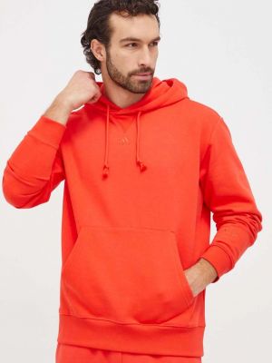 Hoodie s kapuljačom Adidas crvena