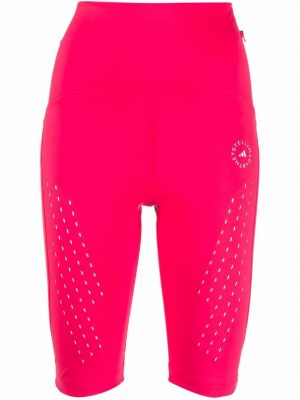 Pantalones de chándal de cintura alta Adidas By Stella Mccartney rosa