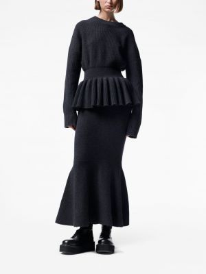Kašmírové sukně Altuzarra černé