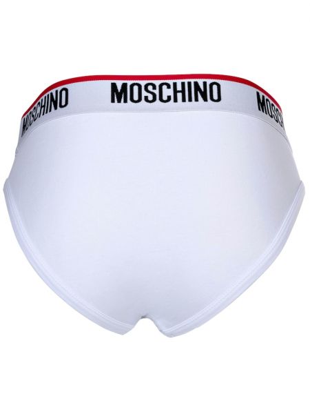 Трусы Moschino Underwear белые
