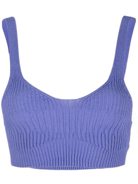 Strikke tank top Aeron lilla