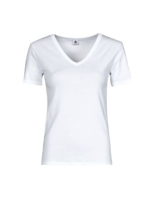 Tričko s krátkými rukávy Petit Bateau bílé
