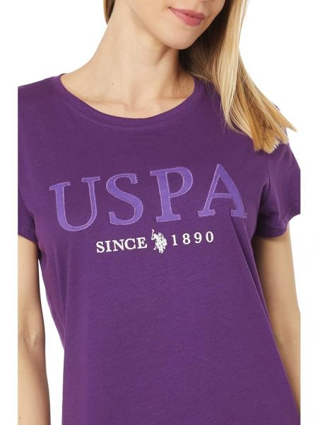 Рубашка U.s. Polo Assn. фиолетовая