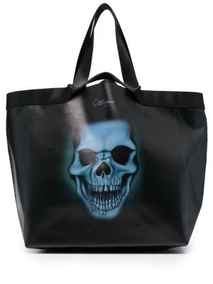 Τσάντα shopper με σχέδιο Ottolinger μαύρο