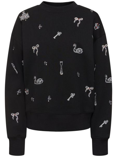 Sweatshirt med rund hals Msgm