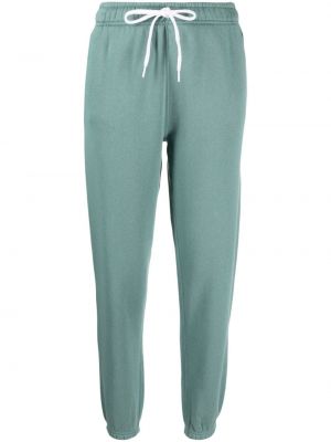 Pantaloni a vita alta Polo Ralph Lauren verde