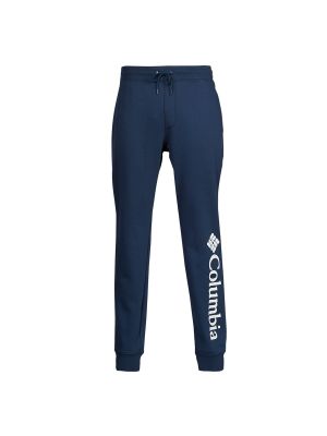 Pantaloni sport din fleece Columbia albastru