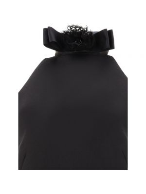 Mini vestido de lana Dolce & Gabbana negro