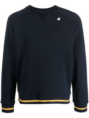 Stripete sweatshirt K-way blå