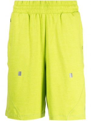 Bermuda kratke hlače z zadrgo z žepi A-cold-wall* zelena