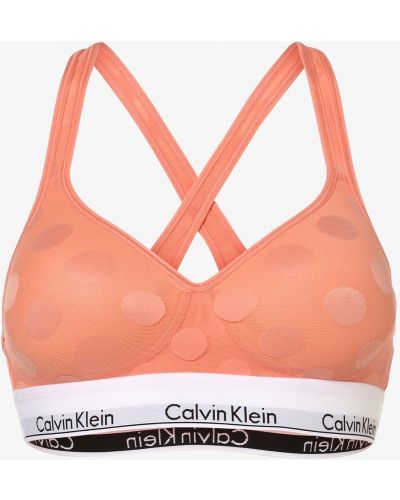 Gorset Calvin Klein, pomarańczowy
