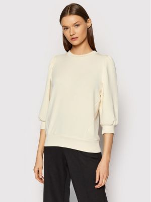 Sweatshirt Selected Femme beige