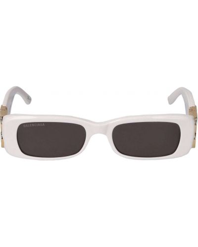 Saulesbrilles Balenciaga balts